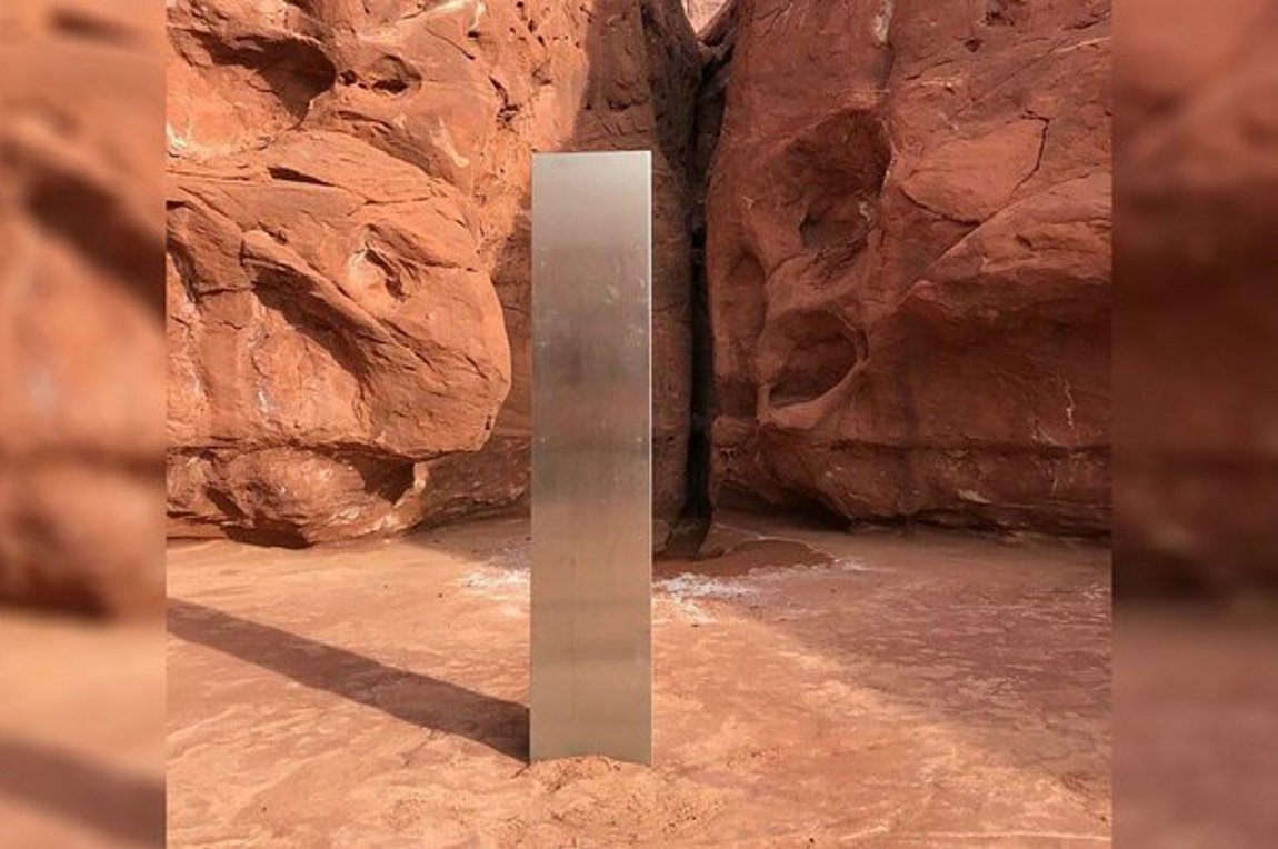 ΗΠΑ: Ο μεταλλικός μονόλιθος που βρέθηκε στη Γιούτα… εξαφανίστηκε μυστηριωδώς – ΦΩΤΟ – ΒΙΝΤΕΟ