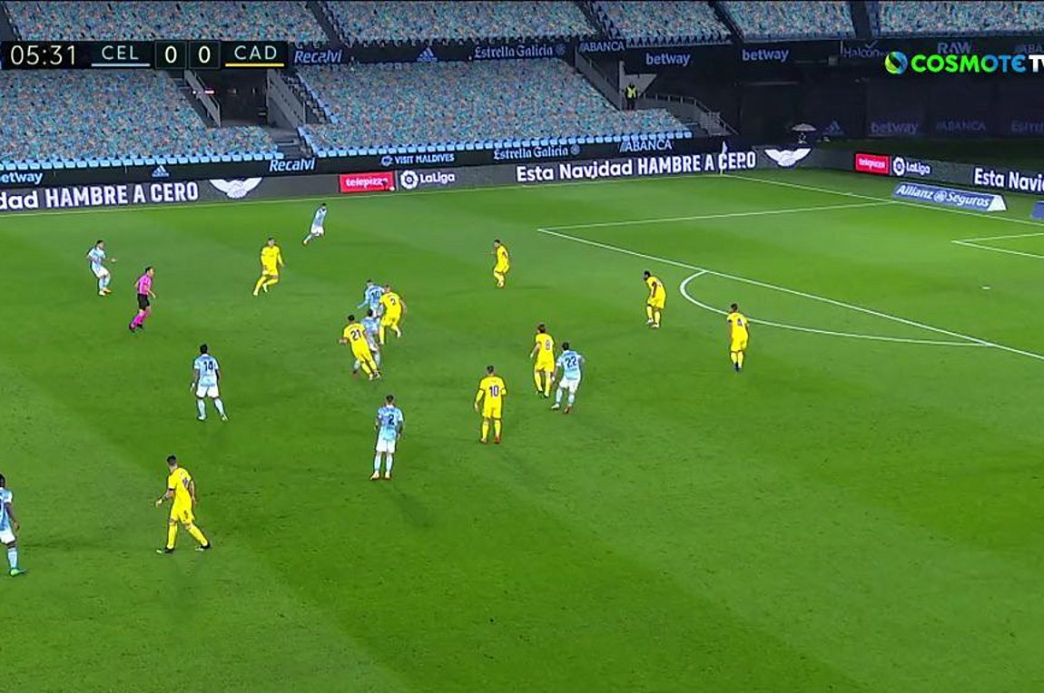 LaLiga: Η Θέλτα συνέτριψε την Κάντιθ- BINTEO