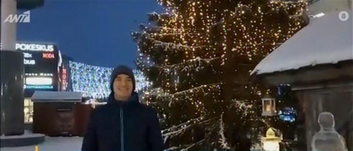 Έλληνας γητευτής ταράνδων μας ξεναγεί στο Ροβανιέμι – BINTEO