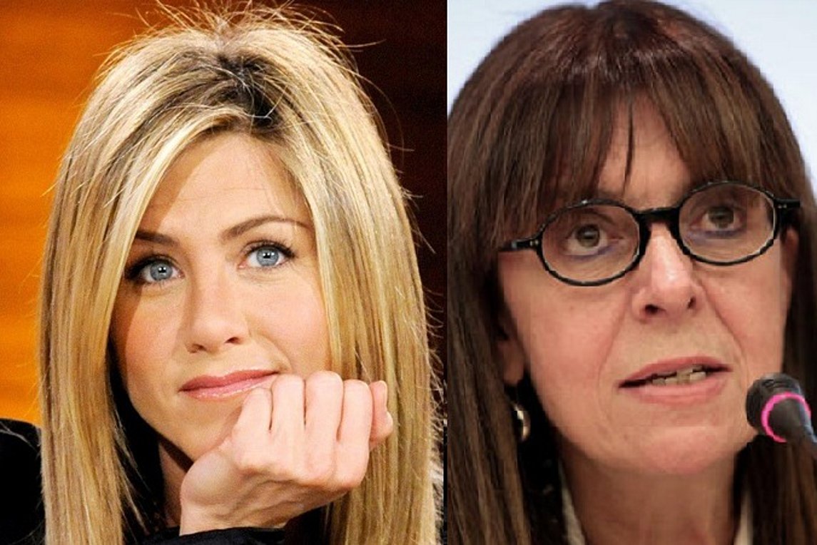 Tzenifer Aniston Gia Katerina Sakellaropoyloy Sth Lista Me Tis Shmantikoteres Gynaikes Enothtes Kosmos Real Gr