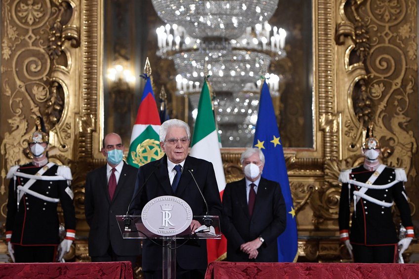 Πολιτική κρίση στην Ιταλία: Απέτυχε η διερευνητική του Ρομπέρτο Φίκο - Αύριο συνάντηση Ματαρέλα-Ντράγκι