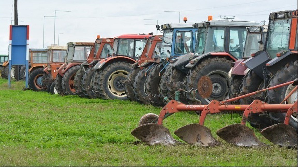 Βέροια: Μηχανοκίνητη πορεία αγροτών