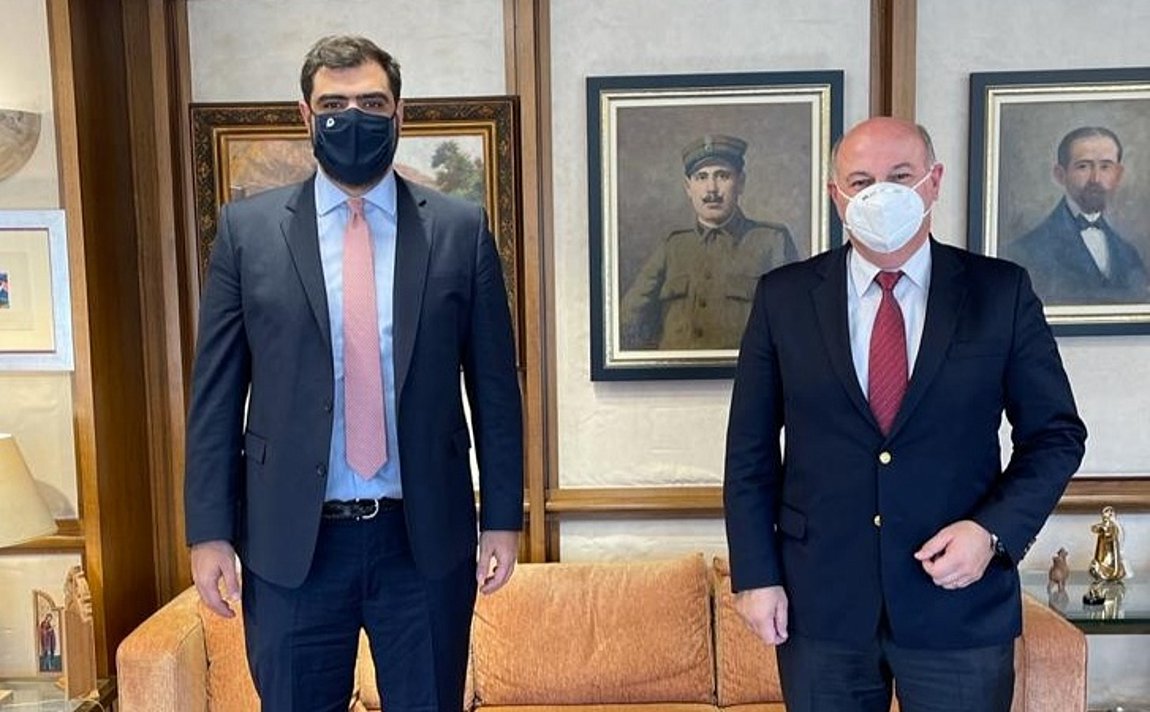 Με τον υπουργό Δικαιοσύνης συναντήθηκε ο πρόεδρος της ΟΝΝΕΔ