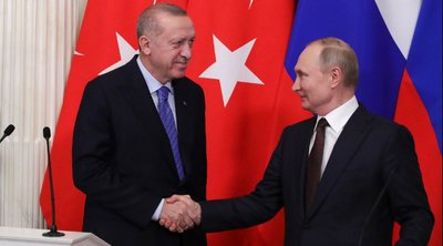 Πούτιν: Ο Ερντογάν καταβάλει σημαντική προσπάθεια για την επίλυση του Μεσανατολικού