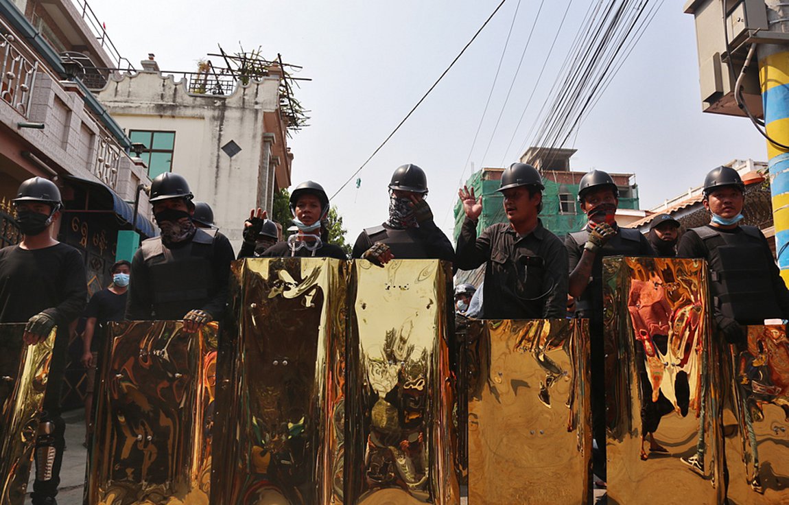 Μιανμάρ: Νεκροί δύο διαδηλωτές από αστυνομικά πυρά