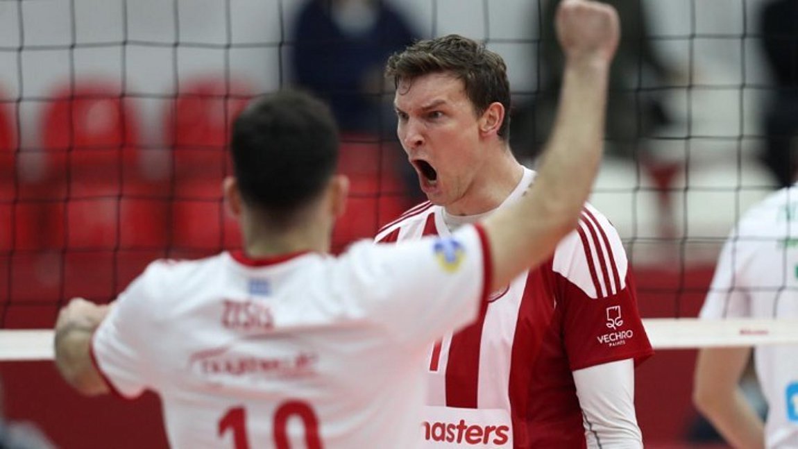 «Αγκάλιασε» τον τίτλο ο Ολυμπιακός – Επικράτησε του Παναθηναϊκού με 3-1 σετ