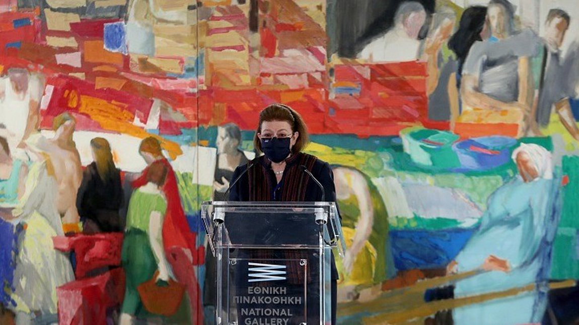 Μενδώνη: Η Εθνική Πινακοθήκη είναι το θησαυροφυλάκιο της ελληνικής τέχνης