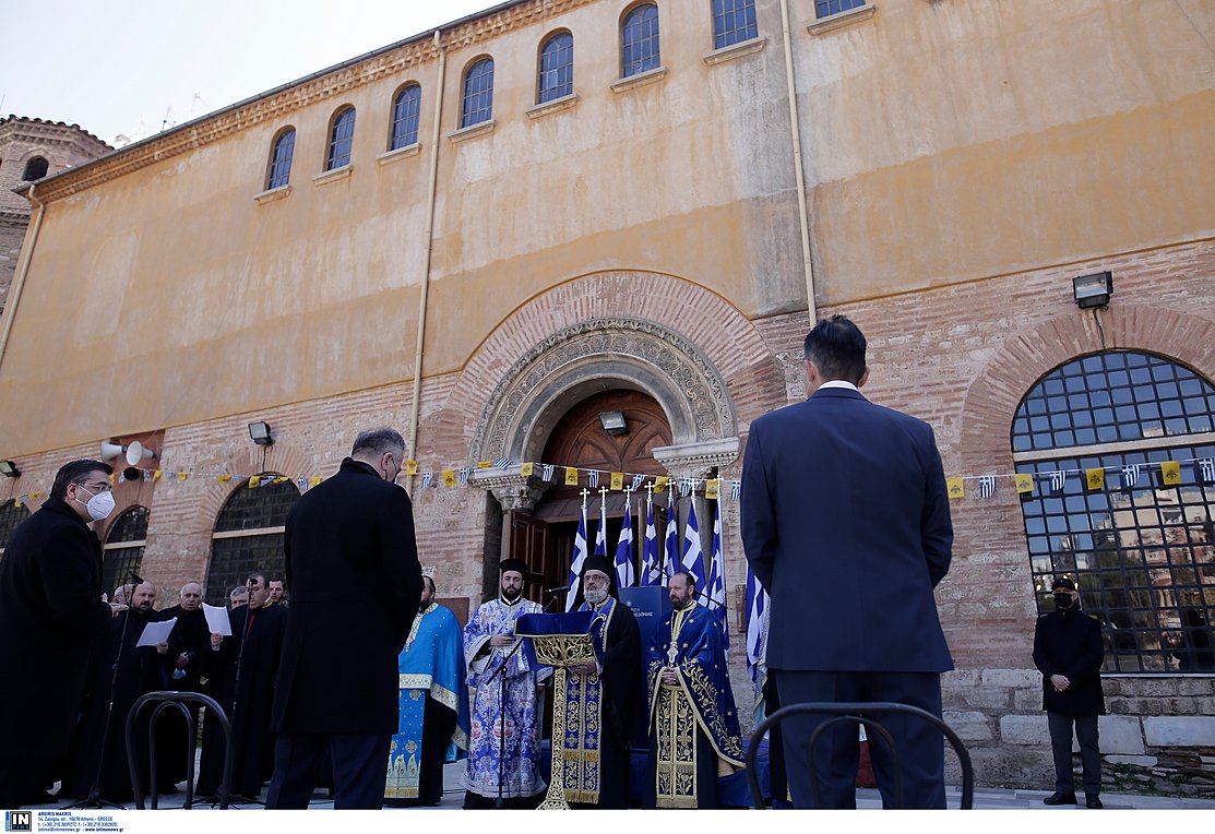 Θεσσαλονίκη: Δοξολογία για την εθνική επέτειο της Επανάστασης του 1821