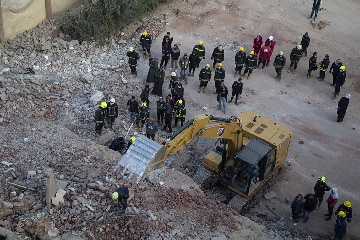 Αίγυπτος: Πέντε νεκροί και 24 τραυματίες σε κατάρρευση κτιρίου στο Κάιρο