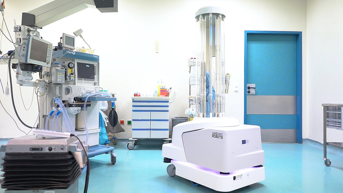 Το ρομπότ Τάλως σε χειρουργική αίθουσα
