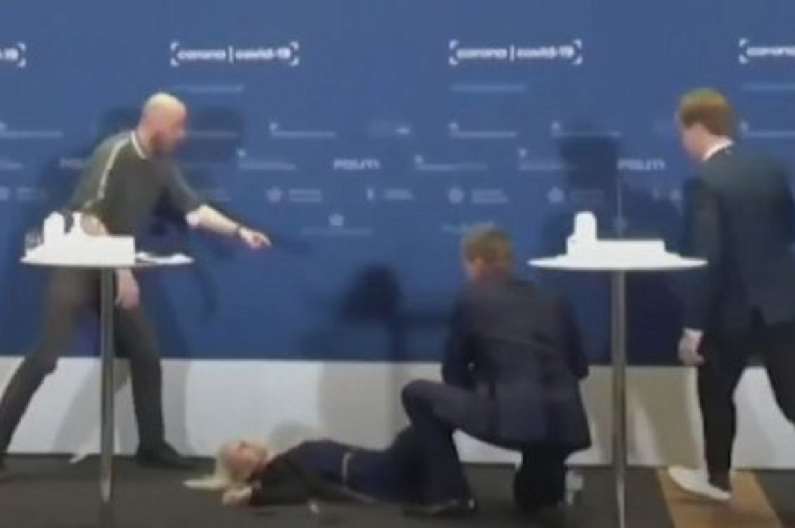 Δανία: Λιποθυμία on air στις ανακοινώσεις για τη διακοπή εμβολιασμών με AstraZeneca