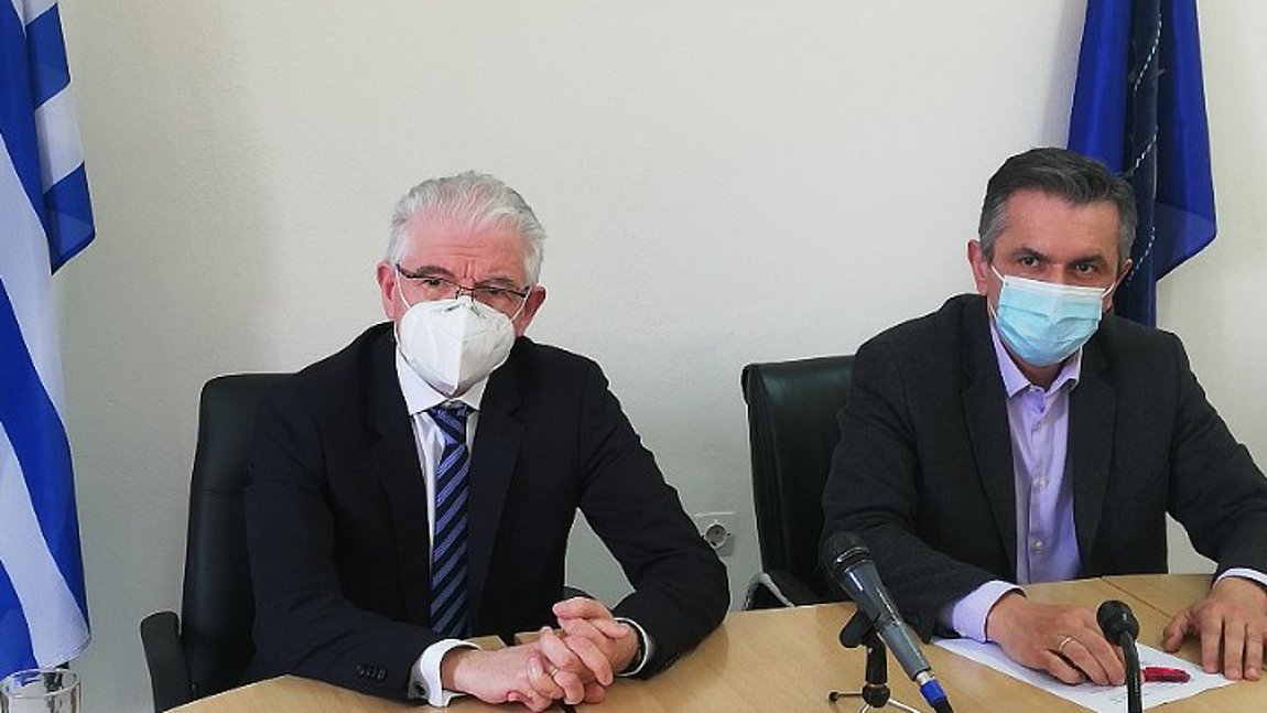 Κοζάνη: Στις περιοχές που υπέστησαν ζημιές ο πρόεδρος του ΕΛΓΑ