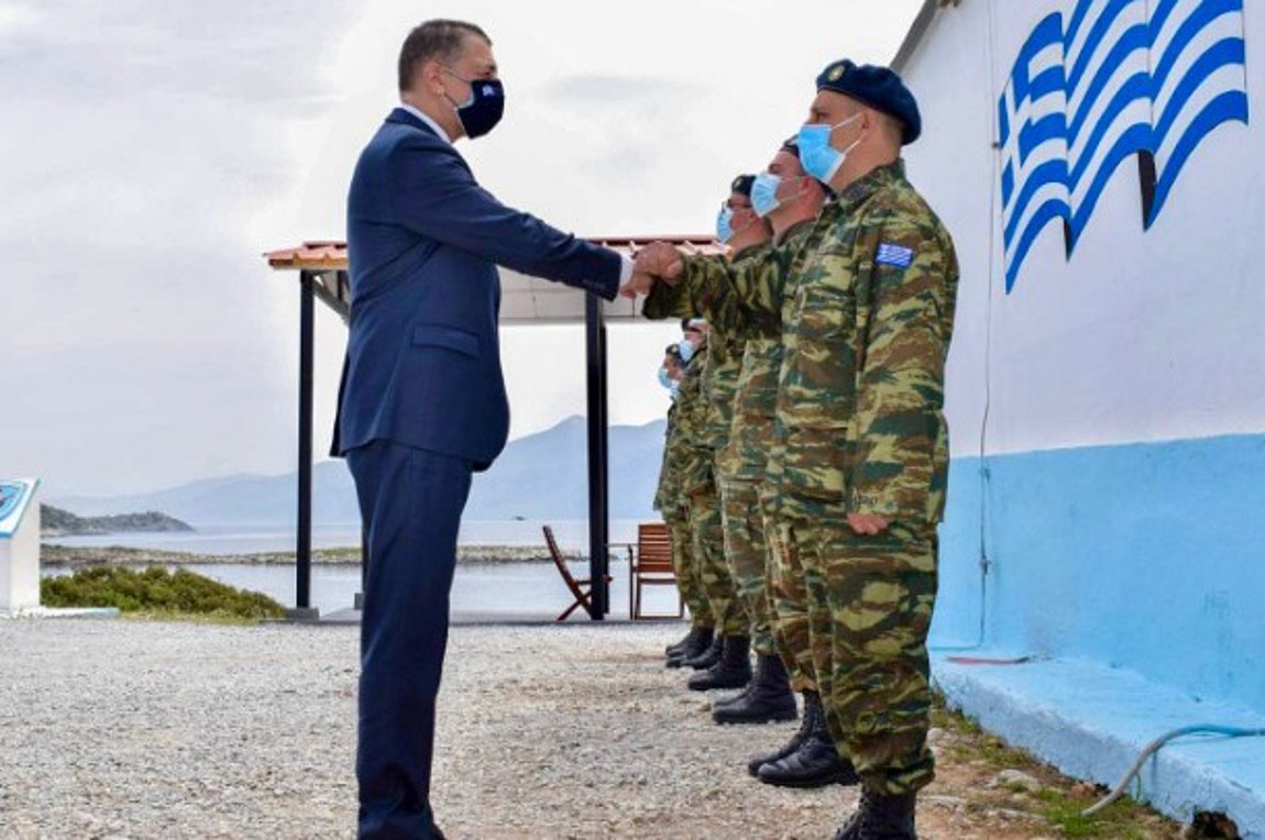 Περιοδεία Στεφανή σε Πάτμο, Λειψούς, Αρκιούς και Σάμο