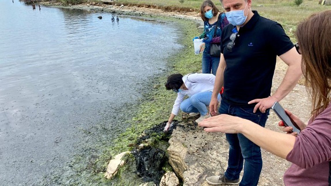 Αυτοψία στη θαλάσσια περιοχή του δυτικού Θερμαϊκού Κόλπου