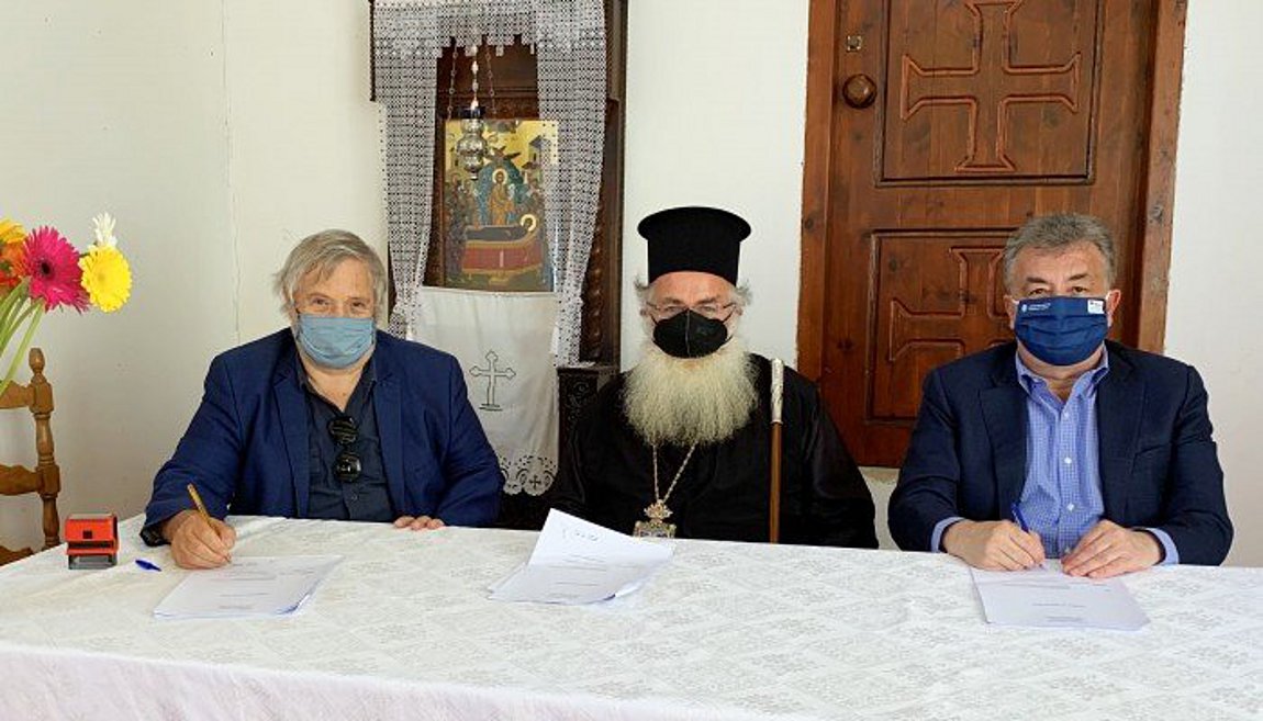 Ιεράπετρα: Υπεγράφη το έργο συντήρησης και αποκατάστασης της Ιεράς Μονής Παναγίας Φανερωμένης