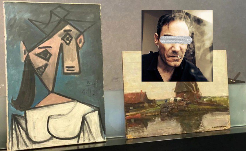 Τι δηλώνει ο 49χρονος που έκλεψε τους πίνακες Πικάσο και Μοντριάν από την Εθνική Πινακοθήκη