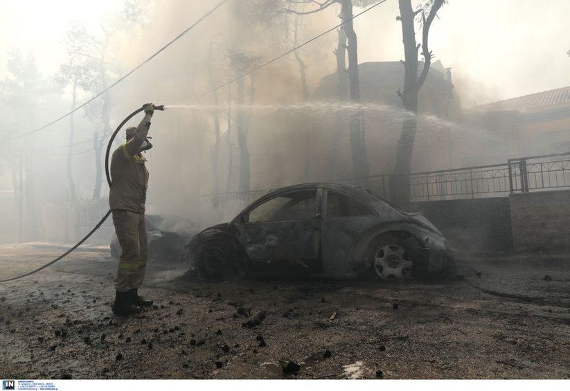 Συγκλονιστικές μαρτυρίες κατοίκων για τη φωτιά σε Σταμάτα-Ροδόπολη - ΒΙΝΤΕΟ