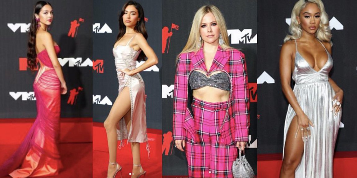 MTV VMAS 2021: Το λαμπερό red carpet που εντυπωσίασε