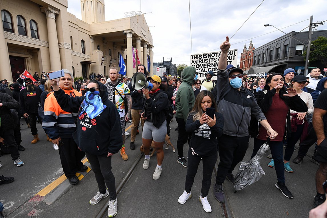 Κορονοϊός – Αυστραλία: Διαδηλώσεις κατά του lockdown και συγκρούσεις με την αστυνομία