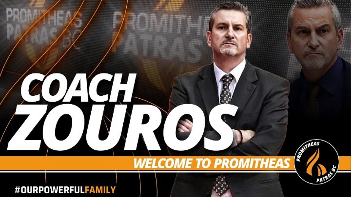 Ο Ζούρος ανέλαβε τον Προμηθέα Πάτρας