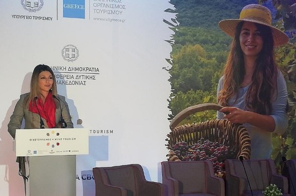 Σοφία Ζαχαράκη: Η Ελλάδα ανερχομένη δύναμη στο χάρτη του διεθνούς οινοτουρισμού