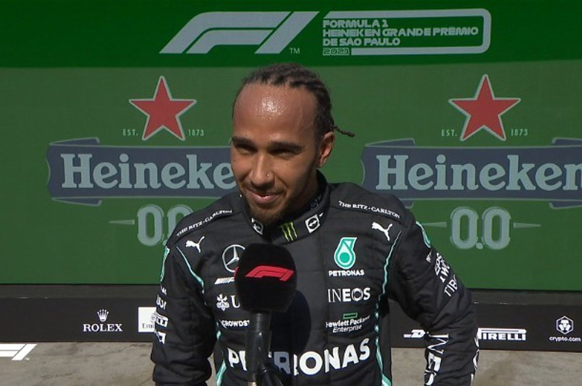 Θρίαμβος του Χάμιλτον στη Βραζιλία