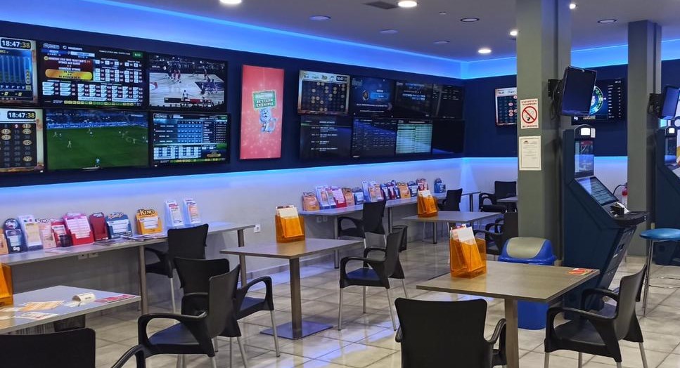 Το κατάστημα ΟΠΑΠ του κ. Δεμερτζή στη Σαλαμίνα Το κατάστημα ΟΠΑΠ του κ. Δεμερτζή στη Σαλαμίνα