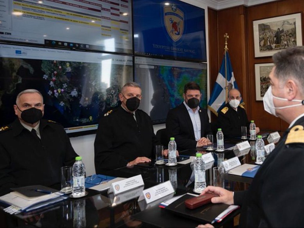 Κακοκαιρία «Ελπίς»: Έκτακτη σύσκεψη υπό τον υφυπουργό Εθνικής Άμυνας