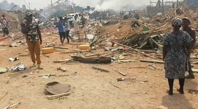 Γκάνα: Ισχυρή έκρηξη ισοπέδωσε κτίρια – Φόβοι για νεκρούς - Βίντεο 