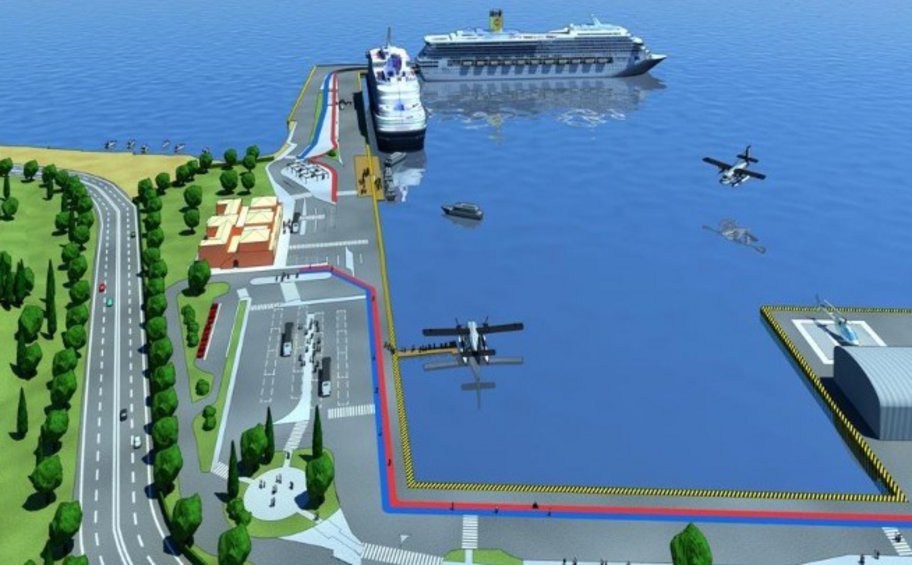 Έτσι θα γίνουν τα υδατοδρόμια σε Κέρκυρα και Παξούς - Υδροπλάνα και πλοία στο λιμάνι 