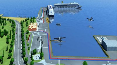 Έτσι θα γίνουν τα υδατοδρόμια σε Κέρκυρα και Παξούς - Υδροπλάνα και πλοία στο λιμάνι 