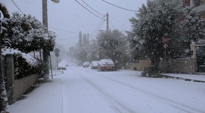 Κακοκαιρία «Ελπίς»: Μήνυμα από το 112 στους κατοίκους της Αττικής - Προειδοποιεί για πολύ έντονες χιονοπτώσεις