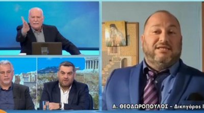 Χαμός στον τηλεοπτικό αέρα - «Τι αλητεία είναι αυτή;»: Εξαλλος ο Παπαδάκης με τον δικηγόρο του ιερέα - ΒΙΝΤΕΟ