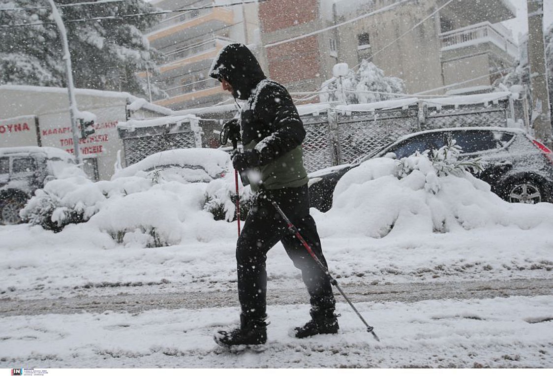 Κακοκαιρία «Ελπίς»: Χιόνια, πολικές θερμοκρασίες και παγετός – Live η πορεία της