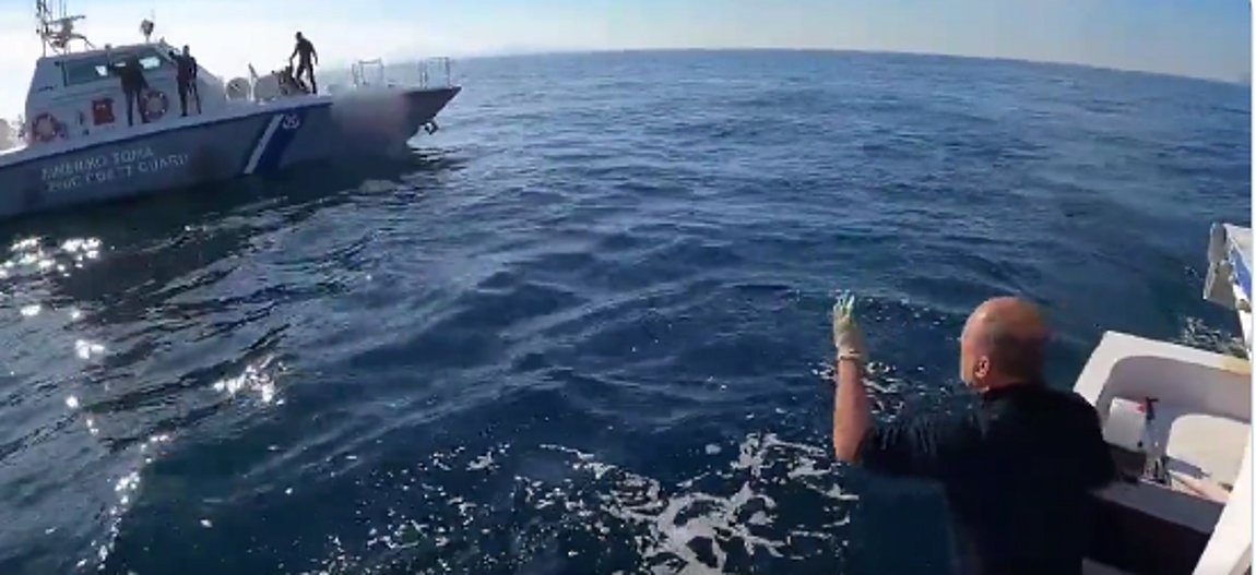 Νέο επεισόδιο μεταξύ Λιμενικού και Τούρκων ψαράδων – Βίντεο