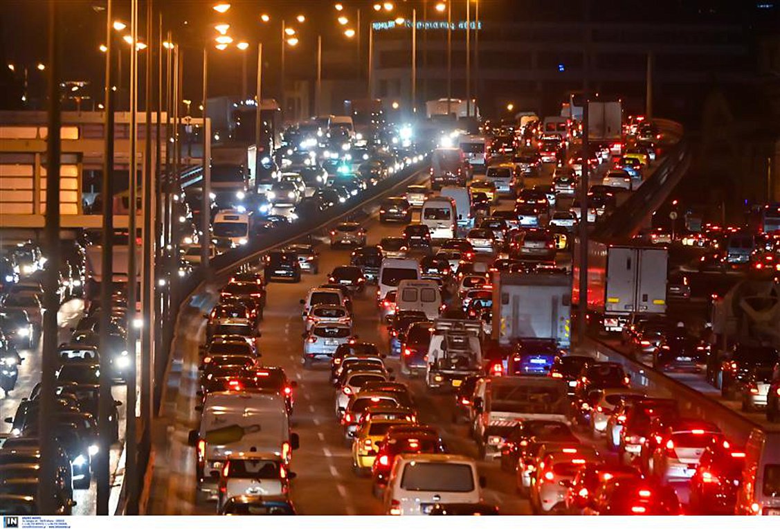 Τροχαίο στον Κηφισό – Πού υπάρχει μποτιλιάρισμα