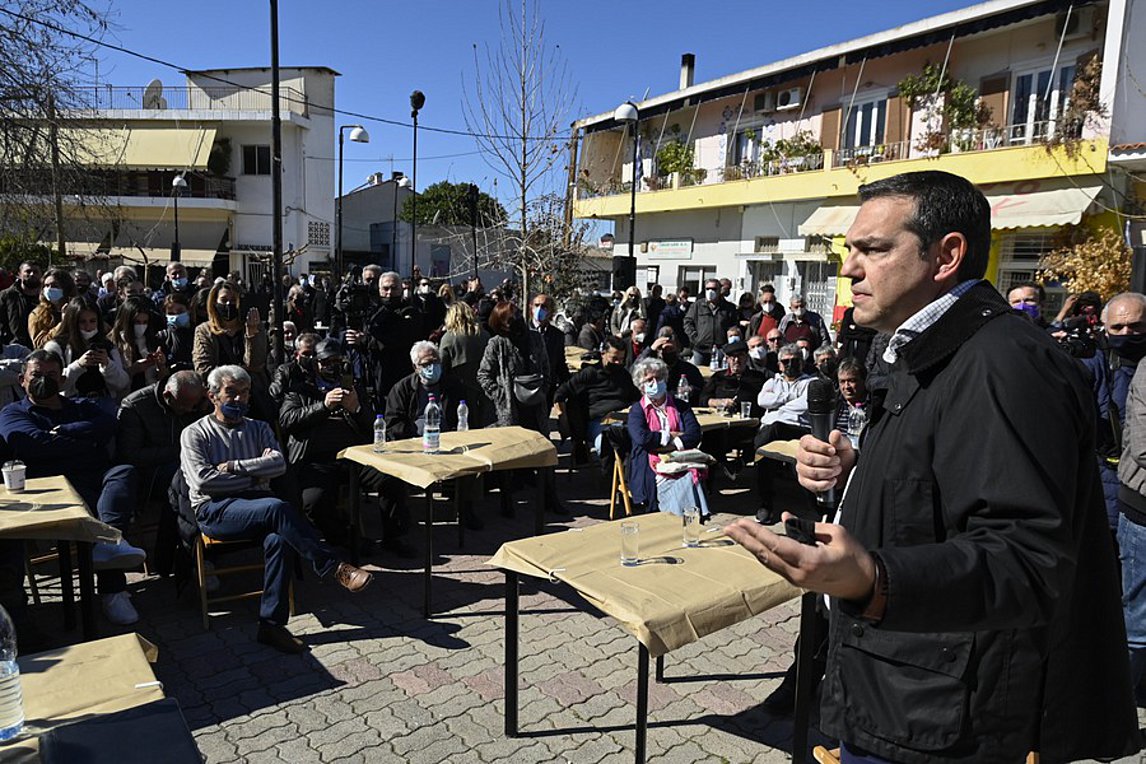 Τσίπρας στην Αργολίδα: Υπαρξιακό πρόβλημα για νοικοκυριά, επαγγελματίες, μισθωτούς, συνταξιούχους και αγρότες