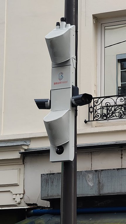 Πρώτο ραντάρ ανίχνευσης θορύβου σε δρόμο του Παρισιού