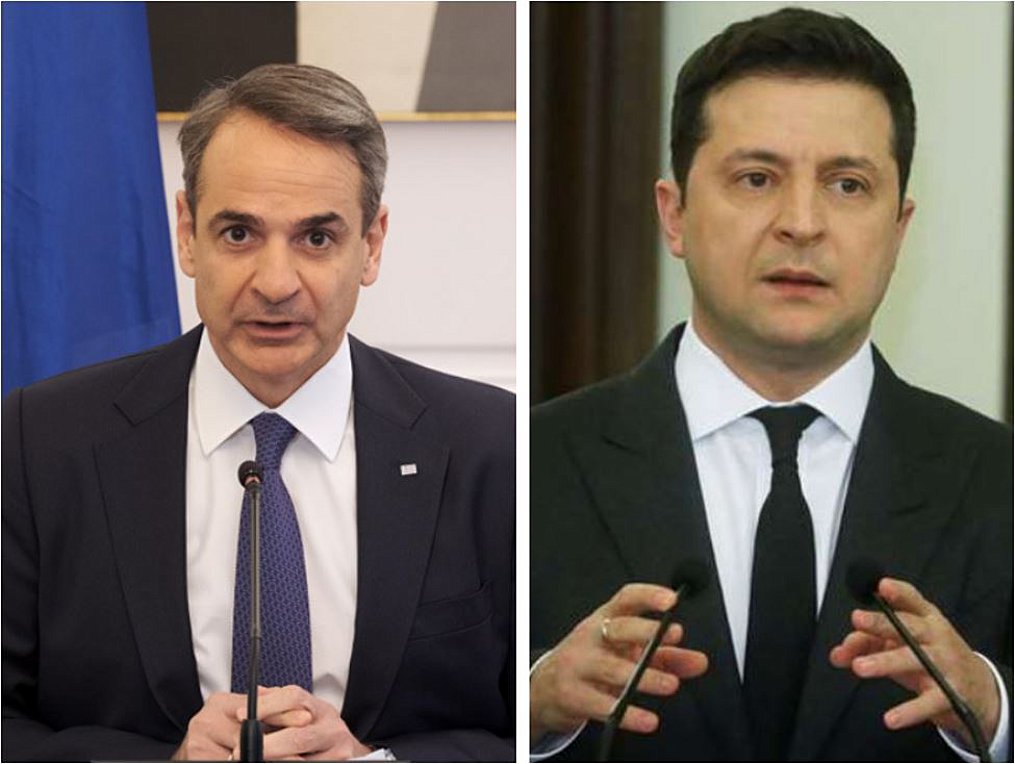 Επικοινωνία Μητσοτάκη με Ζελένσκι: «Εχετε την πλήρη υποστήριξή μας»