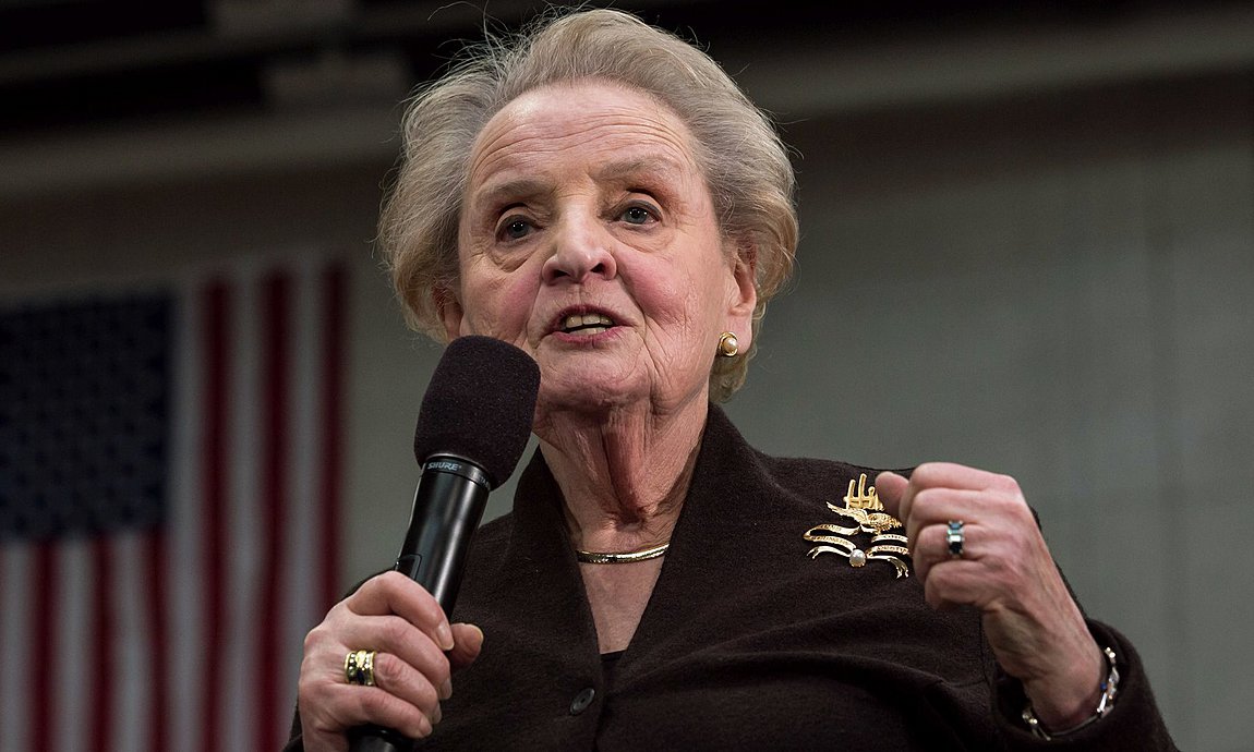 Πέθανε η πρώην υπουργός Εξωτερικών των ΗΠΑ Μαντλίν Ολμπράιτ