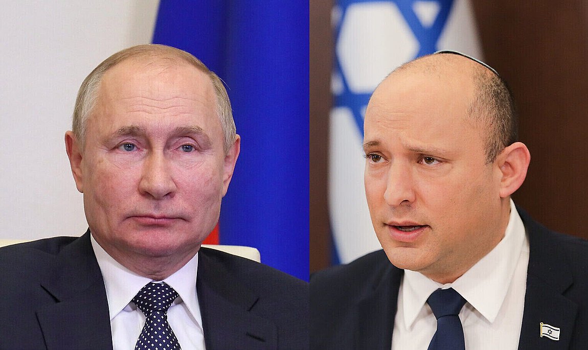 Τηλεφωνική επικοινωνία Πούτιν με τον Ισραηλινό πρωθυπουργό Μπένετ για την Ουκρανία