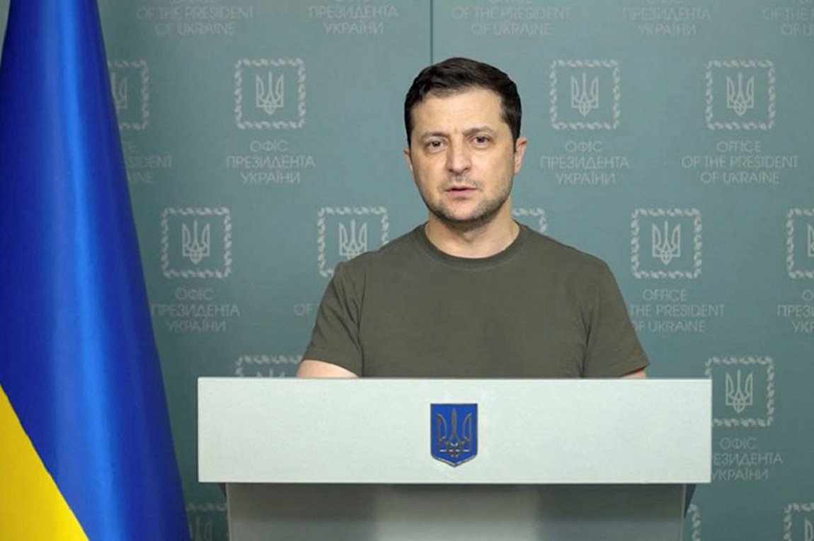 Β.Ζελένσκι: Βλέπει «θετικά σημάδια» στις ειρηνευτικές συνομιλίες με τη Ρωσία