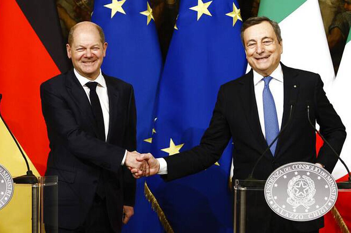 Ντράγκι – Σολτς: Δεν κάνουν πίσω στις κυρώσεις σε βάρος της Ρωσίας