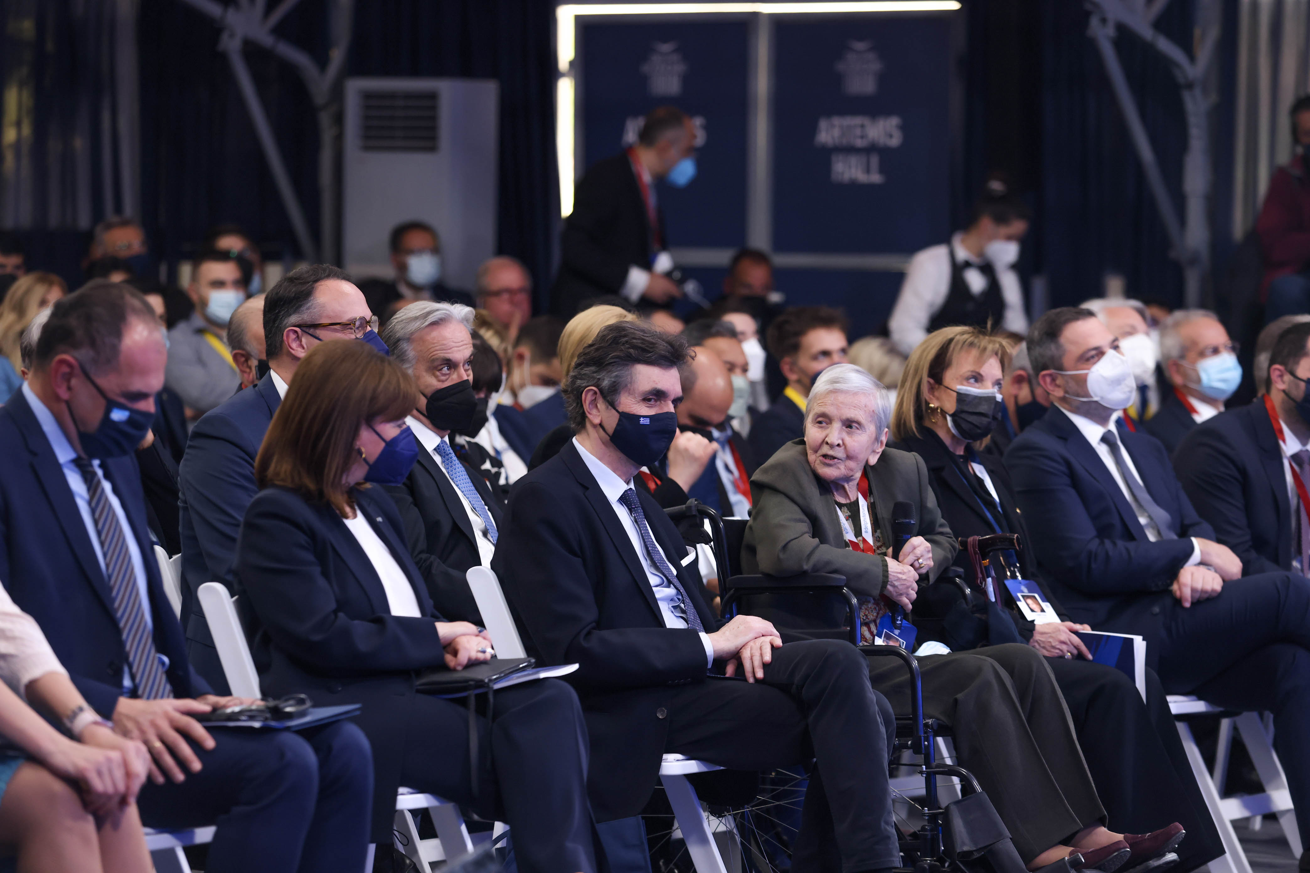 Ελένη Αρβελέρ, Πρόεδρος του Ευρωπαϊκού Κέντρου Πολιτισμού των Δελφών Ελένη Αρβελέρ, Πρόεδρος του Ευρωπαϊκού Κέντρου Πολιτισμού των Δελφών