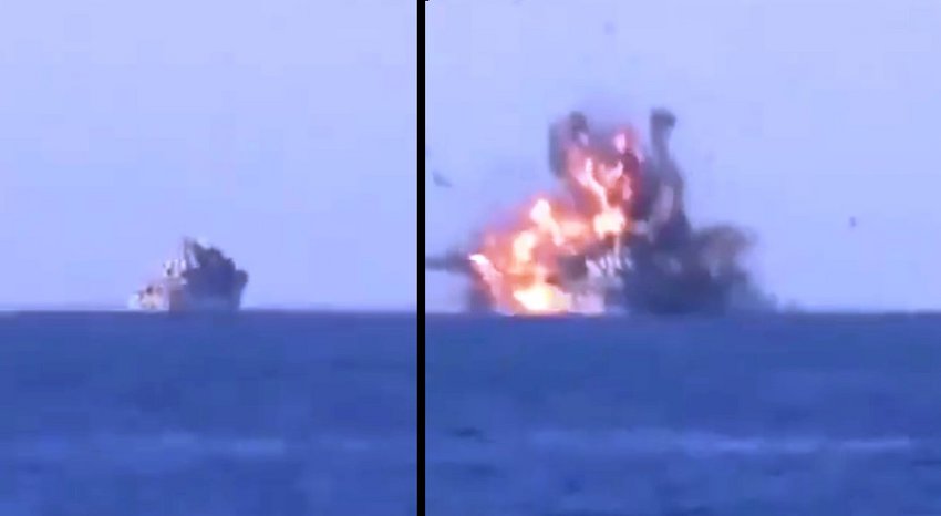 Βυθίστηκε το ρωσικό πολεμικό πλοίο Moskva ενώ ρυμουλκούνταν εν μέσω καταιγίδας