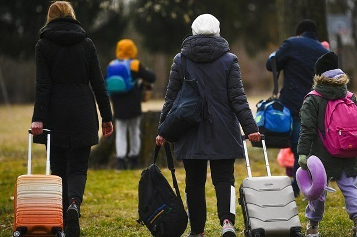Aκόμη 387 Ουκρανοί πρόσφυγες πέρασαν στην Ελλάδα το τελευταίο 24ωρο