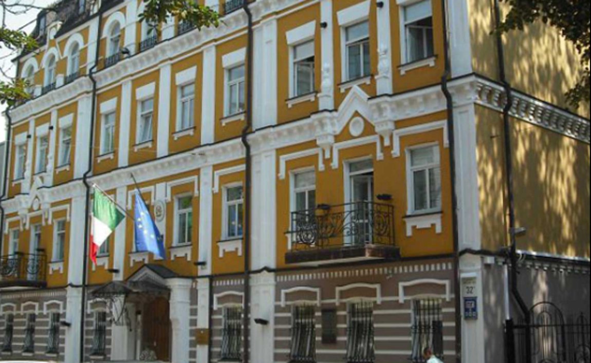 Ουκρανία: Άνοιξε ξανά η ιταλική πρεσβεία στο Κίεβο