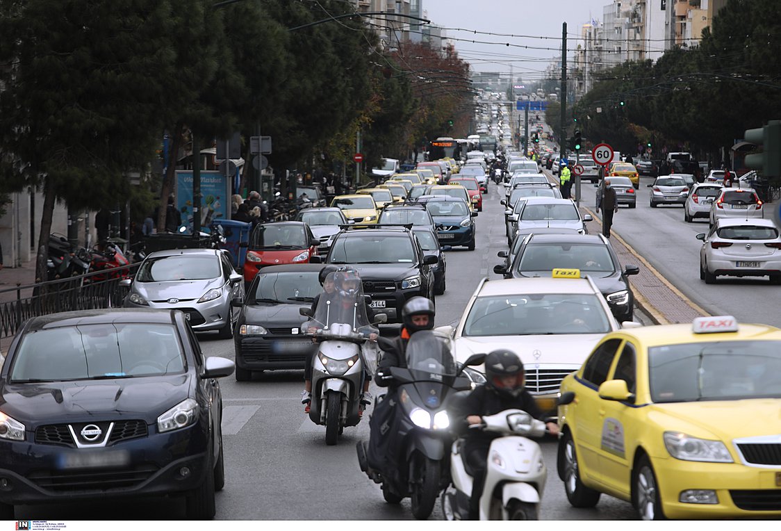 Σημειωτόν η κίνηση στον Κηφισό- Πού αλλού υπάρχει μποτιλιάρισμα
