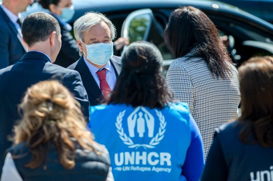 Στη Μολδαβία ο γγ του ΟΗΕ – Συνάντηση με πρόσφυγες από την Ουκρανία