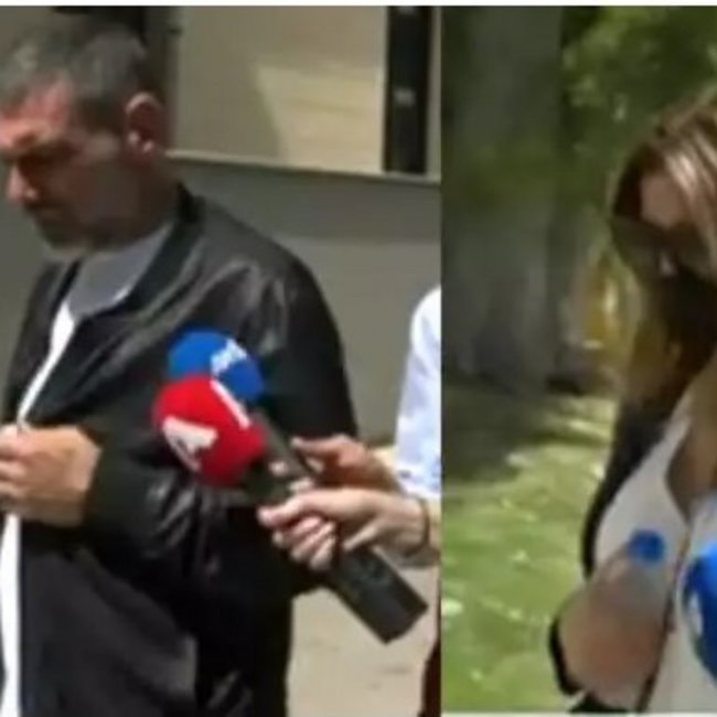 Παπαρίζου – Μαυρίδης: Αναβλήθηκε η δίκη – Οι αντιδράσεις τους στην κάμερα - ΒΙΝΤΕΟ